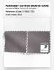 Product image 4 of the product “PANTONE® COTTON SWATCH CARD 17-2601 TCX Zinc ”