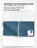Product image 4 of the product “PANTONE® COTTON SWATCH CARD 17-4716 TCX Storm Blue ”