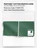 Product image 4 of the product “PANTONE® COTTON SWATCH CARD 17-6219 TCX Deep Grass Green ”