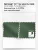 Product image 4 of the product “PANTONE® COTTON SWATCH CARD 18-0121 TCX Elm Green ”