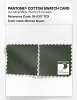 Product image 4 of the product “PANTONE® COTTON SWATCH CARD 18-0317 TCX Bronze Green ”