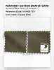 Product image 4 of the product “PANTONE® COTTON SWATCH CARD 18-0426 TCX Capulet Olive ”