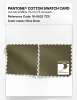 Product image 4 of the product “PANTONE® COTTON SWATCH CARD 18-0622 TCX Olive Drab ”
