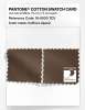 Product image 4 of the product “PANTONE® COTTON SWATCH CARD 18-0930 TCX Coffee Liqueúr ”