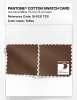 Product image 4 of the product “PANTONE® COTTON SWATCH CARD 18-1031 TCX Toffee ”
