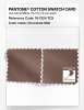Artikelbild 4 des Artikels “PANTONE® COTTON SWATCH CARD 18-1324 TCX Chocolate Malt “