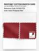 Product image 4 of the product “PANTONE® COTTON SWATCH CARD 18-1658 TCX Pompeian Red ”