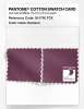Artikelbild 4 des Artikels “PANTONE® COTTON SWATCH CARD 18-1716 TCX Damson “