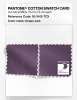 Product image 4 of the product “PANTONE® COTTON SWATCH CARD 18-3415 TCX Grape Jam ”