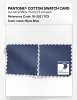 Product image 4 of the product “PANTONE® COTTON SWATCH CARD 18-3921 TCX Bijou Blue ”