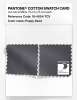 Product image 4 of the product “PANTONE® COTTON SWATCH CARD 18-4004 TCX Poppy Seed ”