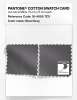 Artikelbild 4 des Artikels “PANTONE® COTTON SWATCH CARD 18-4005 TCX Steel Gray “