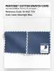 Product image 4 of the product “PANTONE® COTTON SWATCH CARD 18-4027 TCX Moonlight Blue ”