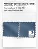 Product image 4 of the product “PANTONE® COTTON SWATCH CARD 18-4220 TCX Provincial Blue ”