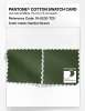 Artikelbild 4 des Artikels “PANTONE® COTTON SWATCH CARD 19-0230 TCX Garden Green “