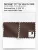Artikelbild 4 des Artikels “PANTONE® COTTON SWATCH CARD 19-1224 TCX Fondue Fudge “