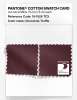 Artikelbild 4 des Artikels “PANTONE® COTTON SWATCH CARD 19-1526 TCX Chocolate Truffle “