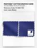 Product image 4 of the product “PANTONE® COTTON SWATCH CARD 19-3954 TCX Bluing ”