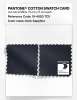 Product image 4 of the product “PANTONE® COTTON SWATCH CARD 19-4020 TCX Dark Sapphire ”
