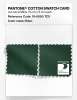 Product image 4 of the product “PANTONE® COTTON SWATCH CARD 19-6050 TCX Eden ”