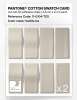 Product image 5 of the product “PANTONE® COTTON SWATCH CARD 11-0104 TCX Vanilla Ice ”