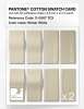 Product image 5 of the product “PANTONE® COTTON SWATCH CARD 11-0507 TCX Winter White ”
