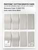 Product image 5 of the product “PANTONE® COTTON SWATCH CARD 11-0602 TCX Snow White ”