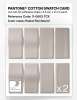 Product image 5 of the product “PANTONE® COTTON SWATCH CARD 11-0603 TCX Pastel Parchment ”
