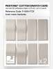 Product image 5 of the product “PANTONE® COTTON SWATCH CARD 11-0604 TCX Gardenia ”