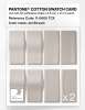 Product image 5 of the product “PANTONE® COTTON SWATCH CARD 11-0605 TCX Jet Stream ”