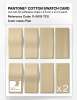 Product image 5 of the product “PANTONE® COTTON SWATCH CARD 11-0619 TCX Flan ”