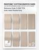 Product image 5 of the product “PANTONE® COTTON SWATCH CARD 11-0907 TCX Pearled Ivory ”