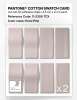 Product image 5 of the product “PANTONE® COTTON SWATCH CARD 11-2309 TCX Petal Pink ”