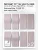 Product image 5 of the product “PANTONE® COTTON SWATCH CARD 11-2509 TCX Calcite ”