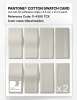 Artikelbild 5 des Artikels “PANTONE® COTTON SWATCH CARD 11-4300 TCX Marshmallow “