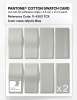 Product image 5 of the product “PANTONE® COTTON SWATCH CARD 11-4303 TCX Mystic Blue ”