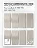 Product image 5 of the product “PANTONE® COTTON SWATCH CARD 11-4801 TCX Tofu ”