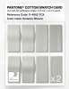 Product image 5 of the product “PANTONE® COTTON SWATCH CARD 11-4802 TCX Summer Shower ”