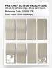 Product image 5 of the product “PANTONE® COTTON SWATCH CARD 12-0104 TCX White Asparagus ”