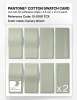 Product image 5 of the product “PANTONE® COTTON SWATCH CARD 12-0108 TCX Canary Green ”