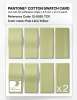 Product image 5 of the product “PANTONE® COTTON SWATCH CARD 12-0520 TCX Pale Lime Yellow ”