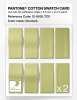 Product image 5 of the product “PANTONE® COTTON SWATCH CARD 12-0530 TCX Charlock ”