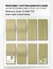 Product image 5 of the product “PANTONE® COTTON SWATCH CARD 12-0626 TCX Lemon Grass ”