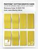 Product image 5 of the product “PANTONE® COTTON SWATCH CARD 12-0643 TCX Blazing Yellow ”