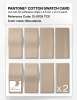 Product image 5 of the product “PANTONE® COTTON SWATCH CARD 12-0709 TCX Macadamia ”
