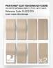 Product image 5 of the product “PANTONE® COTTON SWATCH CARD 12-0710 TCX Shortbread ”