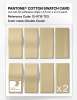 Product image 5 of the product “PANTONE® COTTON SWATCH CARD 12-0715 TCX Double Cream ”