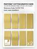 Product image 5 of the product “PANTONE® COTTON SWATCH CARD 12-0737 TCX Goldfinch ”
