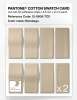Product image 5 of the product “PANTONE® COTTON SWATCH CARD 12-0806 TCX Rutabaga ”