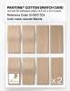 Product image 5 of the product “PANTONE® COTTON SWATCH CARD 12-0813 TCX Autumn Blonde ”